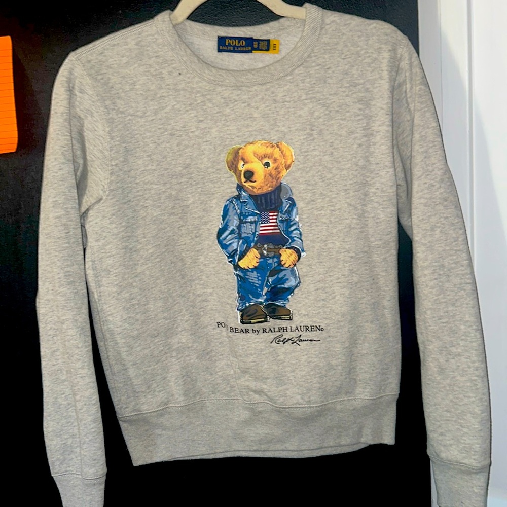 Polo bear sweatshirt